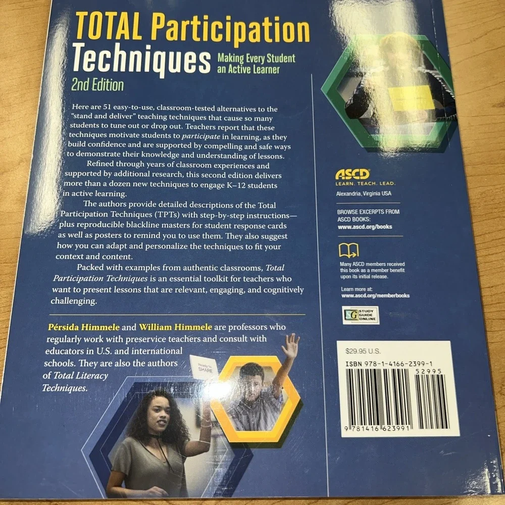 TOTAL PARTICIPATION TECHNIQUES: 2nd Ed By Himmele Education Textbook Teacher